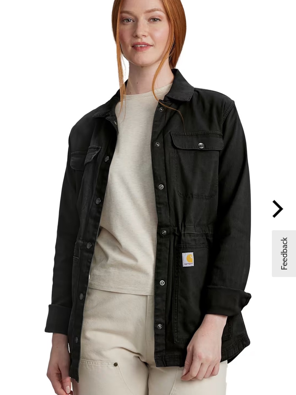 Carhartt Women's Black Utility Field Jacket